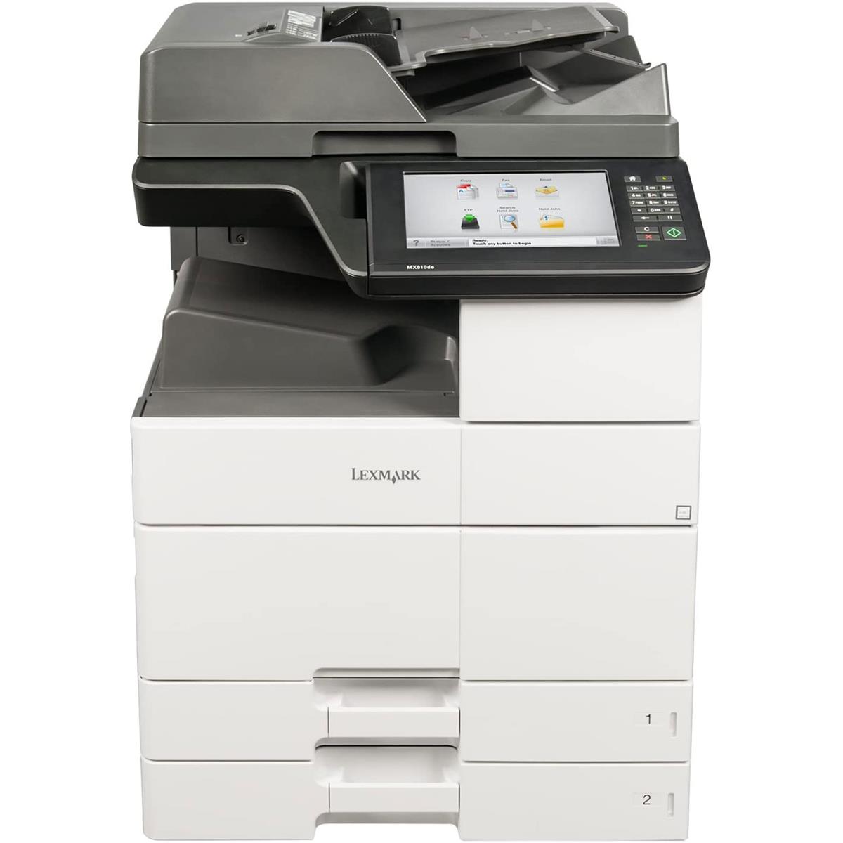 Image of Lexmark MX910de High-Volume Multifunction Mono Laser Printer
