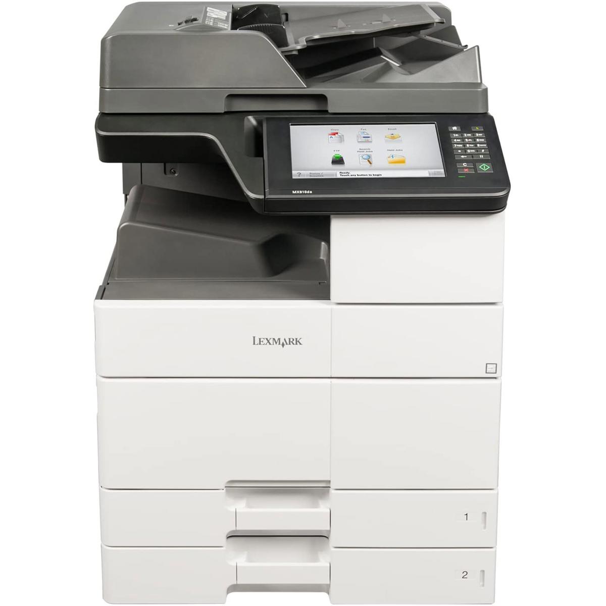 

Lexmark MX910de High-Volume Multifunction Mono Laser Printer