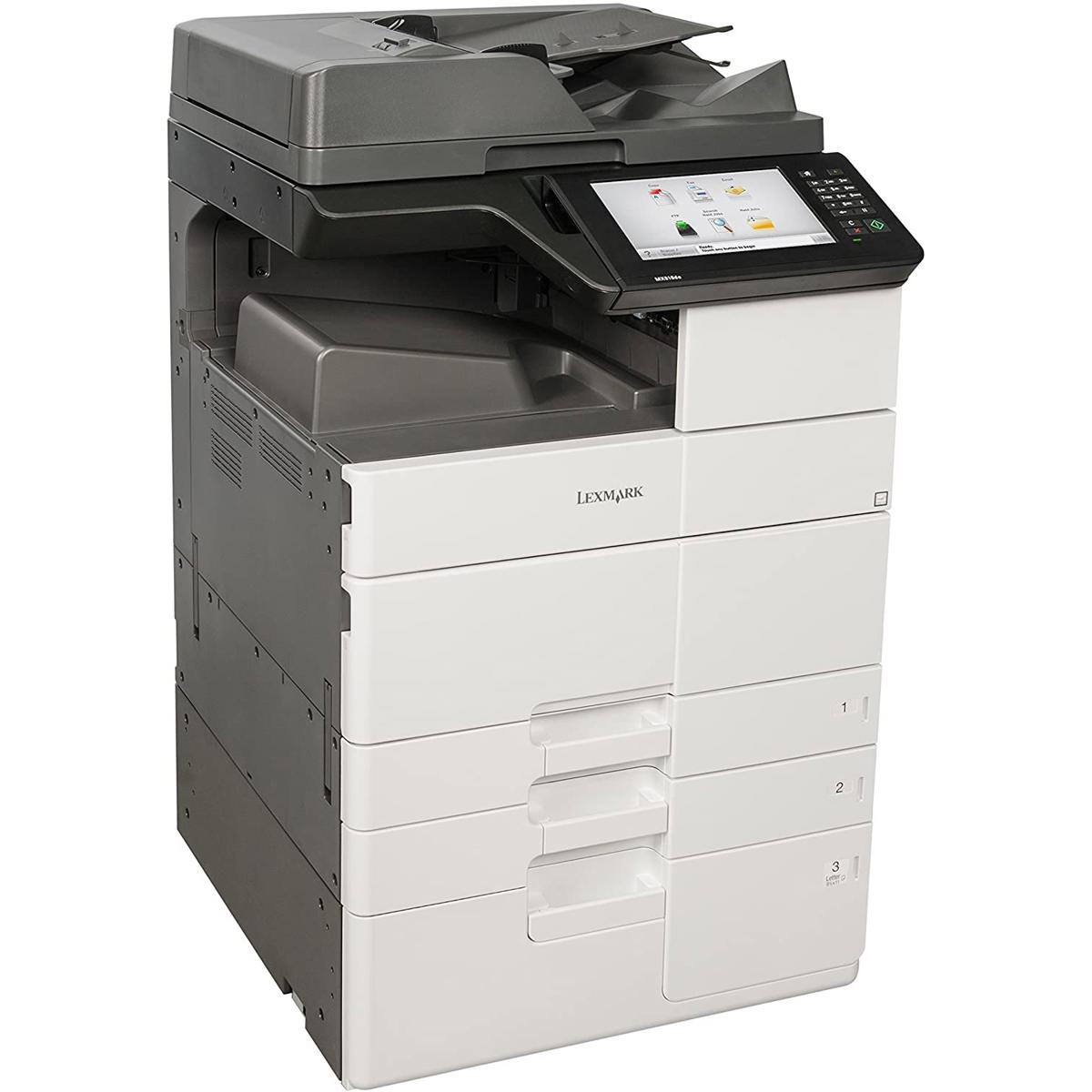 

Lexmark MX912dxe Monochrome Laser MFP, 65 ppm, 3650 Pages Standard