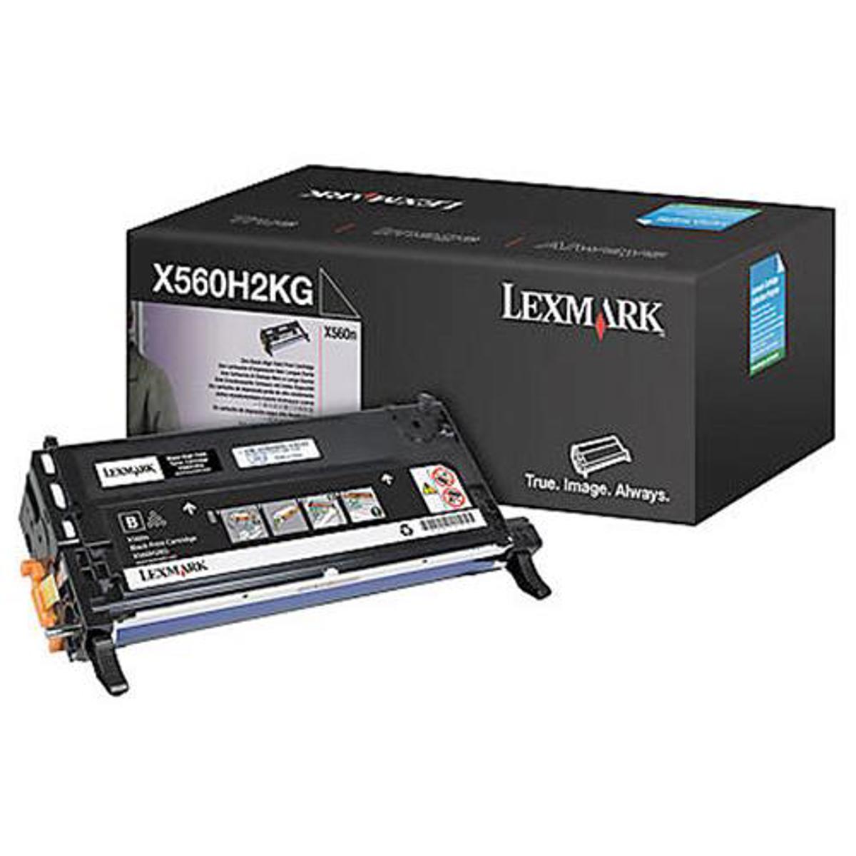 

Lexmark X560H2KG Black High Yield Print Cartridge for X560n, 10000 Pages Yield