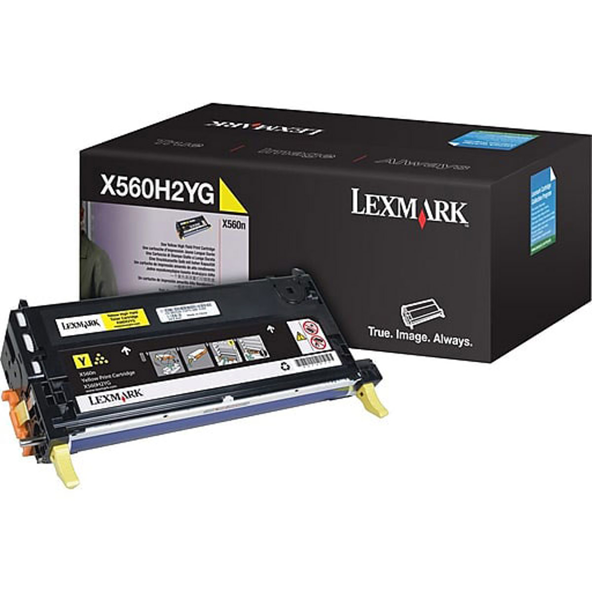 

Lexmark X560H2YG Yellow High Yield Print Cartridge, 10000 Pages Yield