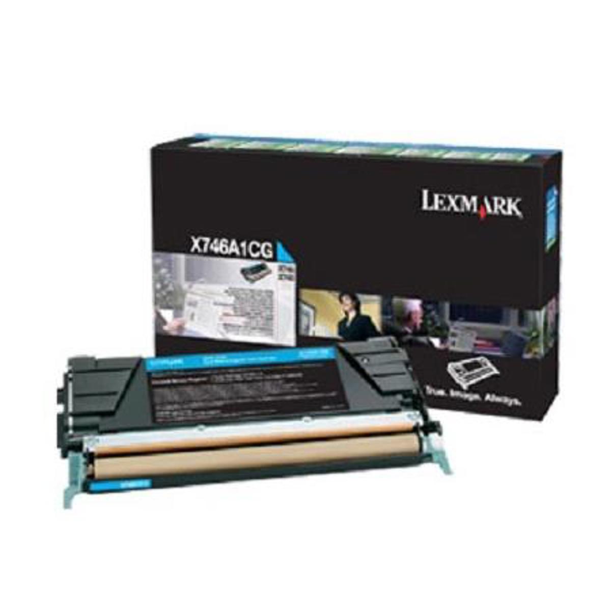 

Lexmark X746A4CG Cyan Toner Cartridge