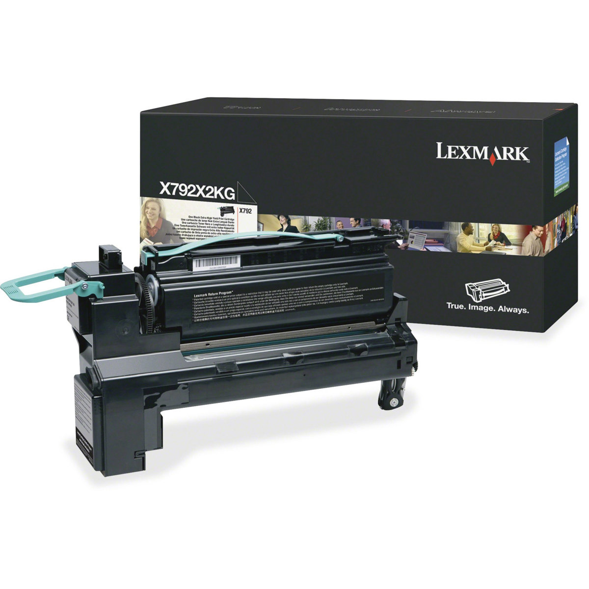 

Lexmark Black Extra High Yield Print Laser Toner Cartridge for X792 Printers