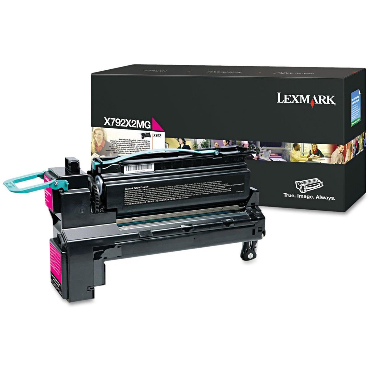 

Lexmark Magenta Extra High Yield Print Laser Toner Cartridge for X792 Printers