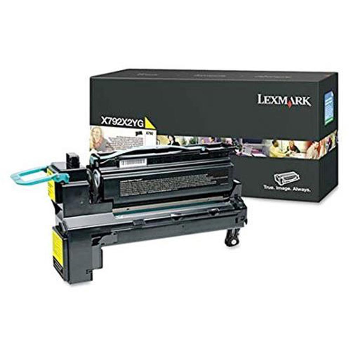 

Lexmark Yellow Extra High Yield Print Laser Toner Cartridge for X792 Printers