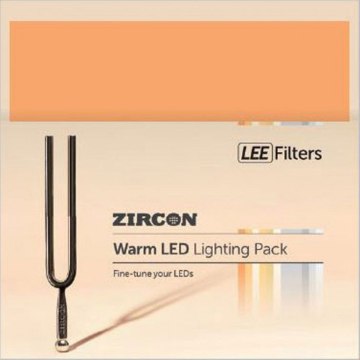 Photos - Other for Studios LEE Filters Zircon Warm LED Lighting Pack, 12x Sheets  Each of: 806-817 ZPWLED (12x12")