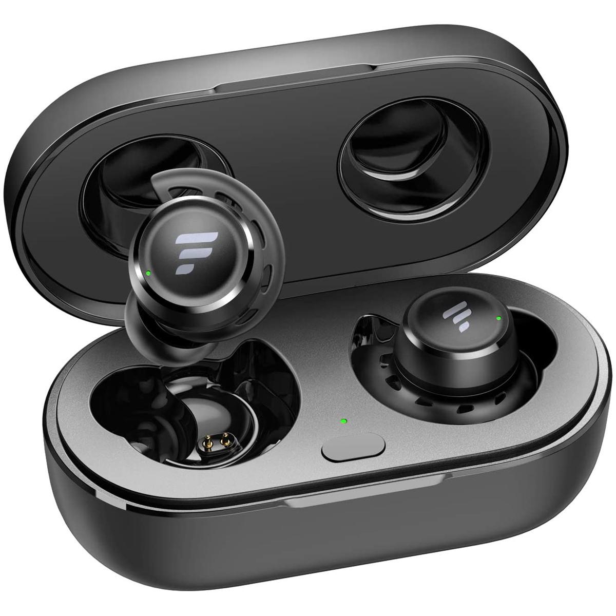 

LetsFit T20 True Wireless In-Ear Sports Earbuds, Black
