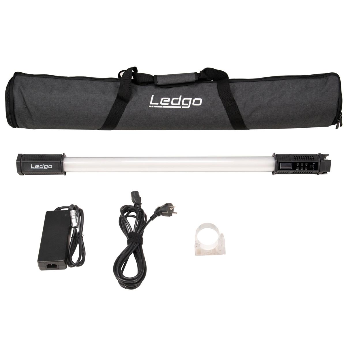 

Ledgo AltaTube 80C 80W Multi-functional RGB 2' Tube Light with DMX and WiFi