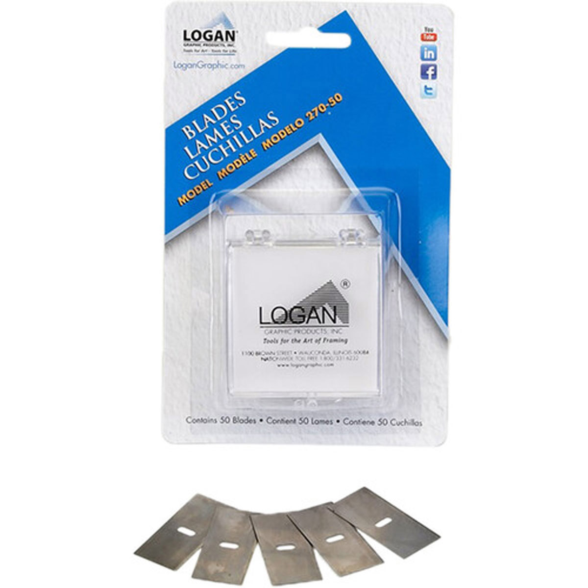 

Logan Graphics 270-50 Replacement Cutting Blades