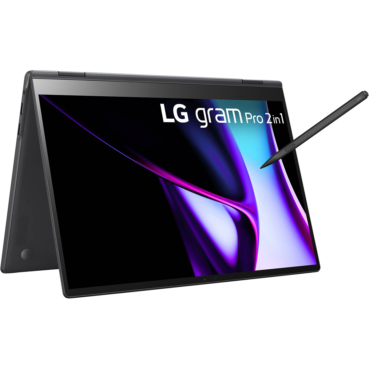 

LG Gram Pro 16" 2-In-1 WQXGA Touch, Evo Ultra 7-155H, 16GB,512GB SSD, W11H,Black