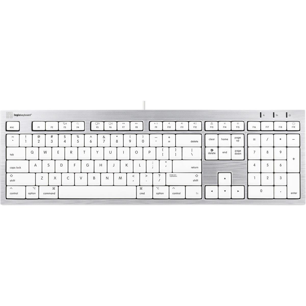 Image of LogicKeyboard ALBA Standard Mac Wired Keyboard