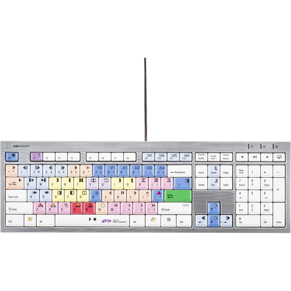 

LogicKeyboard Avid Media Composer Slim Line PCKeyboard