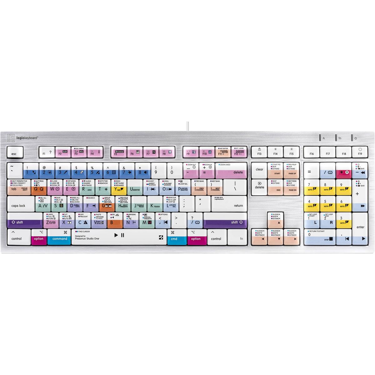 Image of LogicKeyboard ALBA Presonus Studio One Professional Mac Keyboard