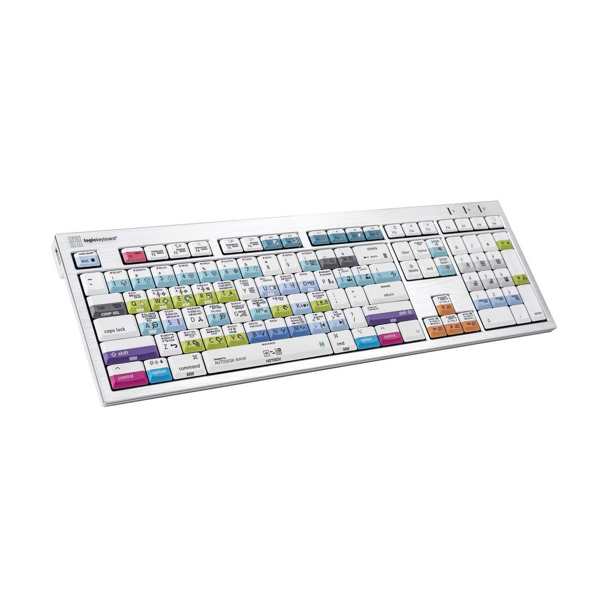 Image of LogicKeyboard Autodesk Maya Mac ALBA Keyboard