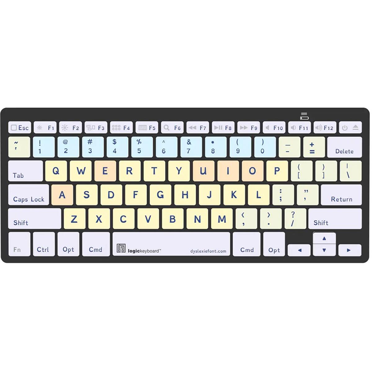 Image of LogicKeyboard Dyslexie PC Bluetooth Mini Keyboard