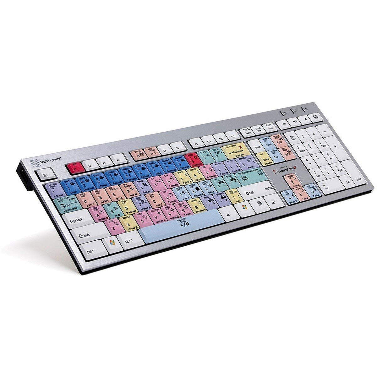 

LogicKeyboard Adobe Lightroom CC PC Slim Line Keyboard, United States