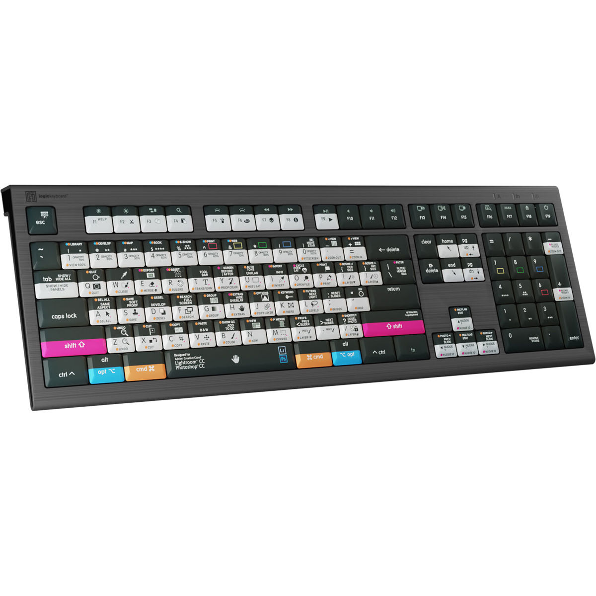 

LogicKeyboard ASTRA 2 Series Mac Wired Keyboard for Adobe Photographer, US