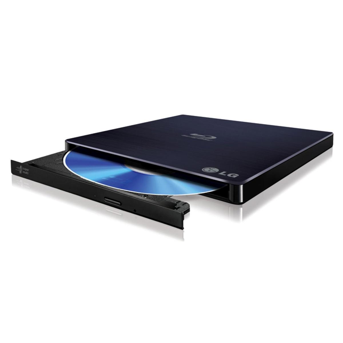 Внешний оптический привод LG Slim Portable Blu-Ray/DVD Writer #WP50NB40