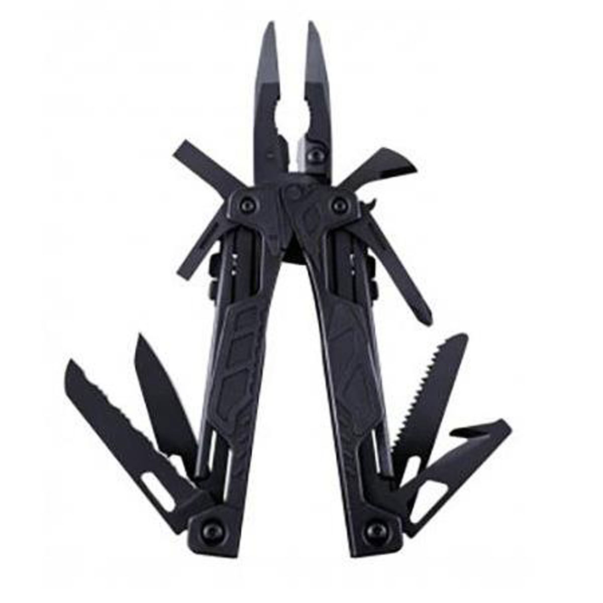 

Leatherman OHT Heavy Duty Multi-Tool, USA Brown MOLLE Sheath, Black Oxide, Box