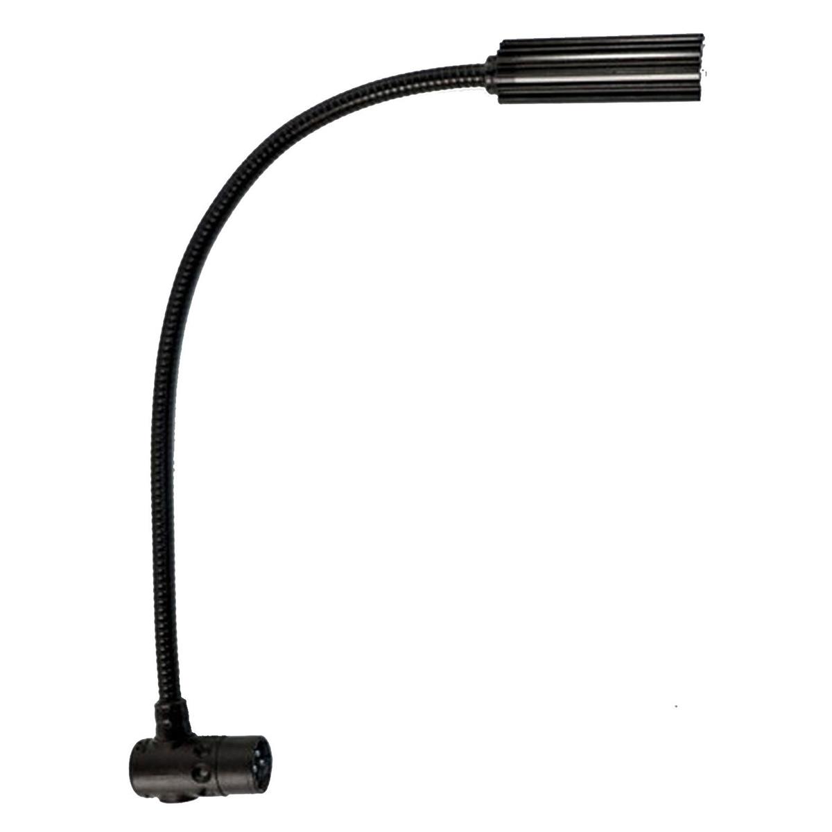Image of Littlite XR-Series Low Intensity 18&quot; Gooseneck Light with 3-Pin Right Angle XLR