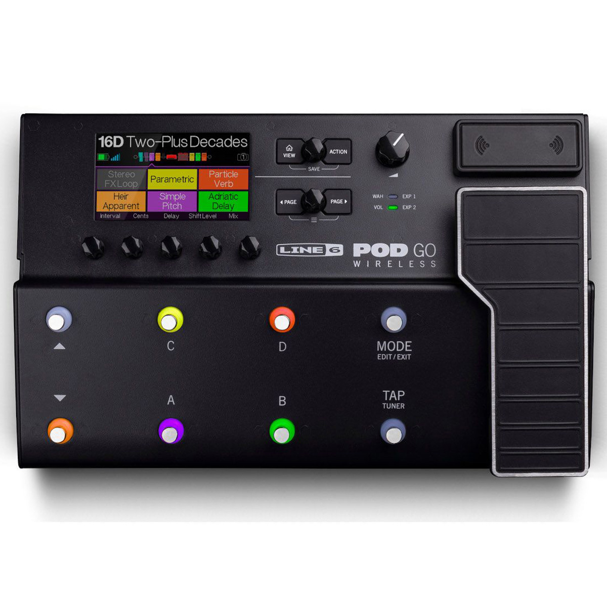

Line 6 POD Go Wireless Guitar Multi-Effects Processor with G10TII Transmitter