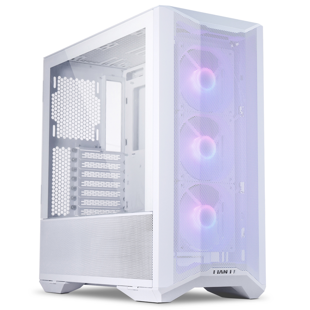 

Lian-Li LANCOOL II MESH RGB ATX Mid-Tower Case with Type-C Port, Snow Edition