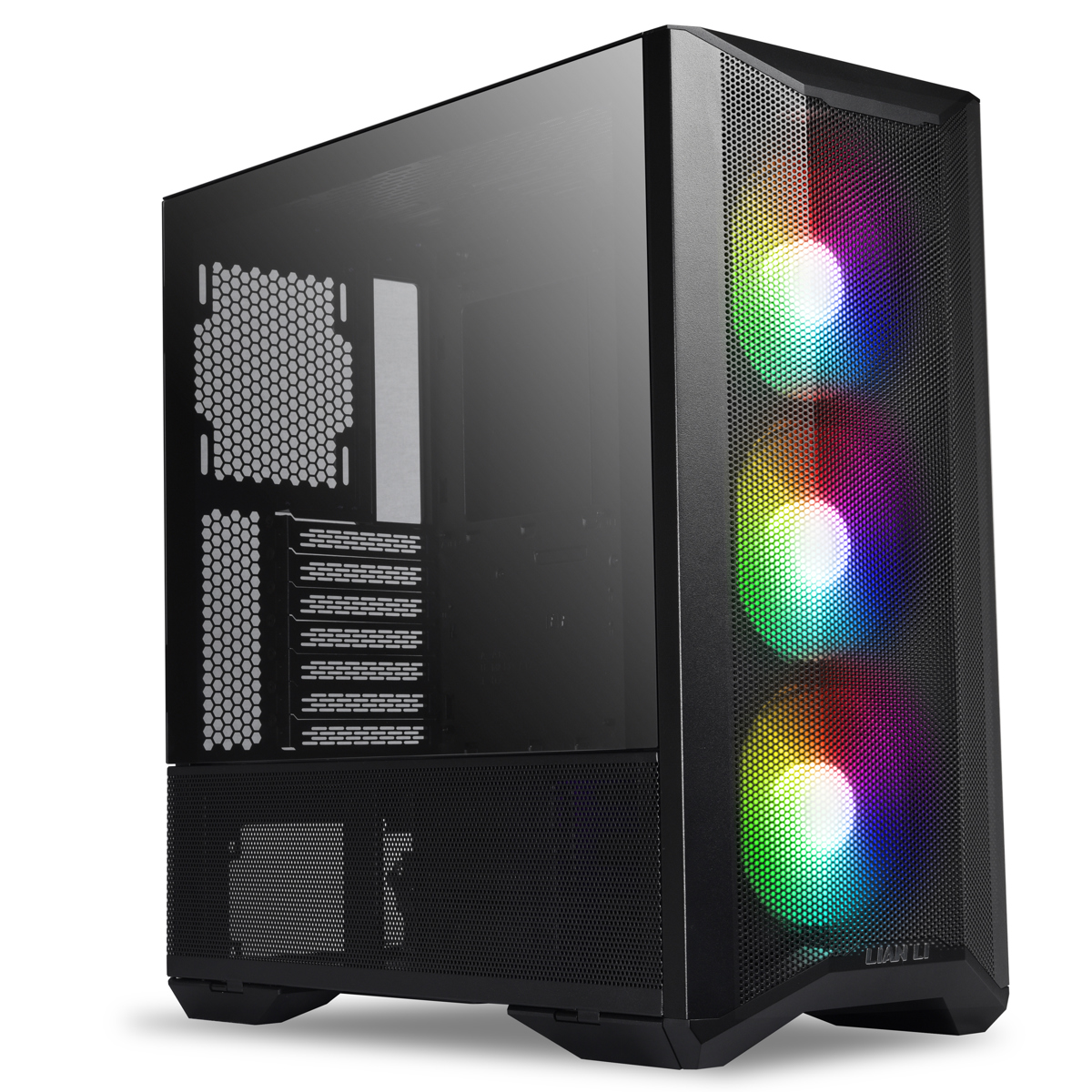 

Lian-Li LANCOOL II MESH RGB ATX Mid-Tower Case with Type-C Port, Black Edition