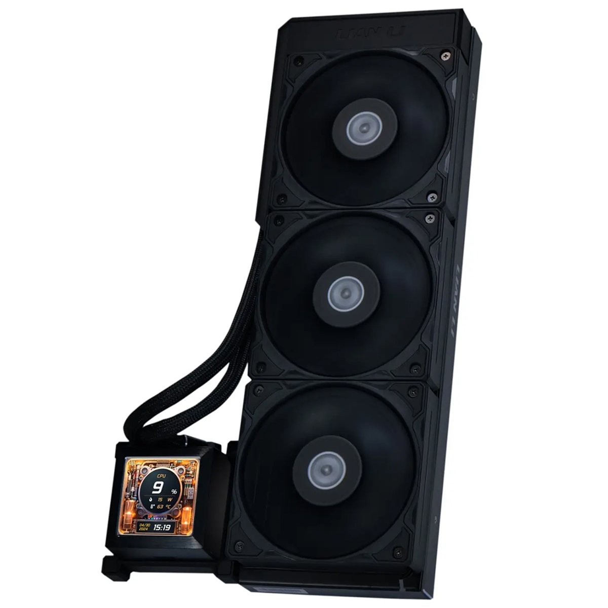 

Lian-Li HydroShift LCD 360S Performance 360mm All-In-One CPU Liquid Cooler Black
