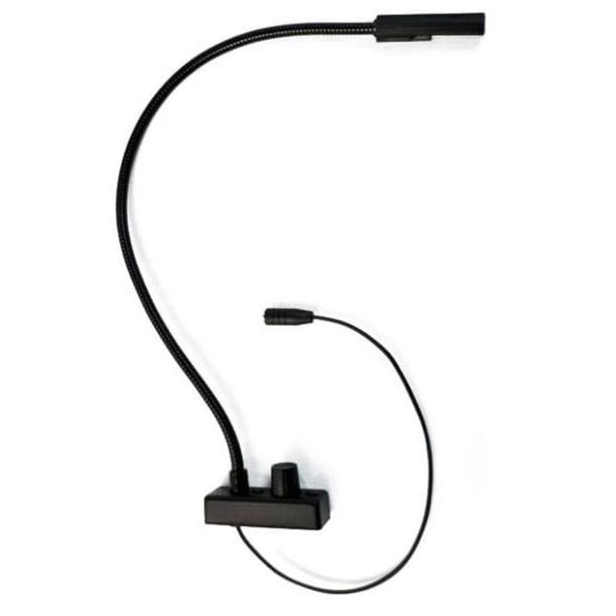

Littlite IS-LED 18" Attached Gooseneck White/Red LED Lampset, Euro Power Supply