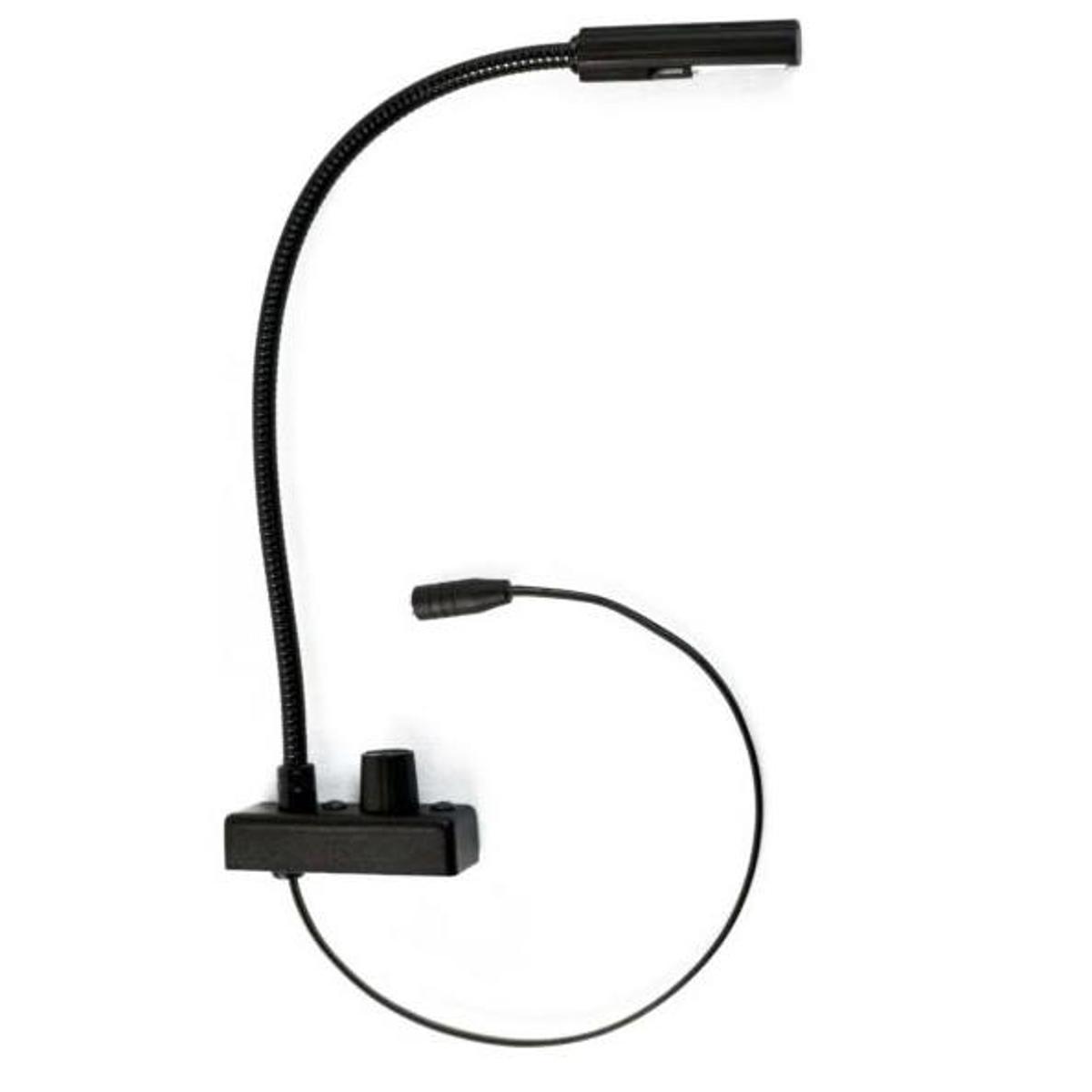 

Littlite IS-LED 12" Attached Gooseneck White/Red LED Lampset, Euro Power Supply