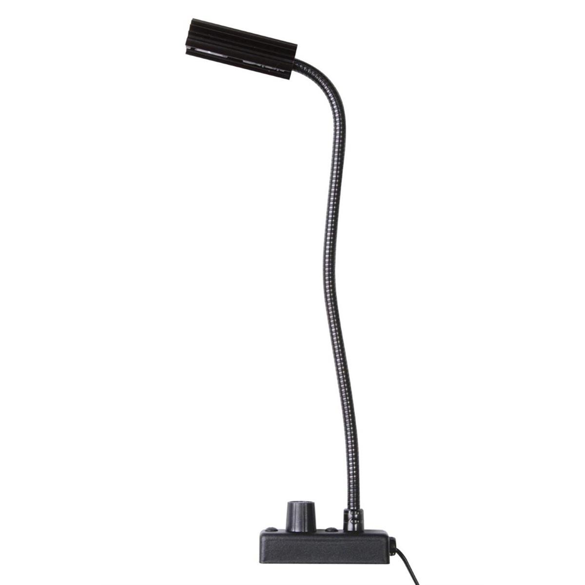 

Littlite L3 High Intensity 12" Permanently Attached Gooseneck Lampset,U.S Power
