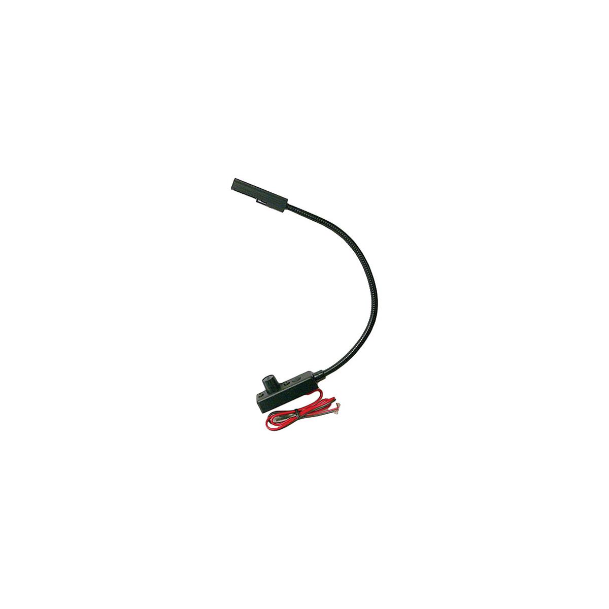 Image of Littlite L5 Series End Chassis Automotive Light with 12&quot; Gooseneck &amp; Wiring Kit