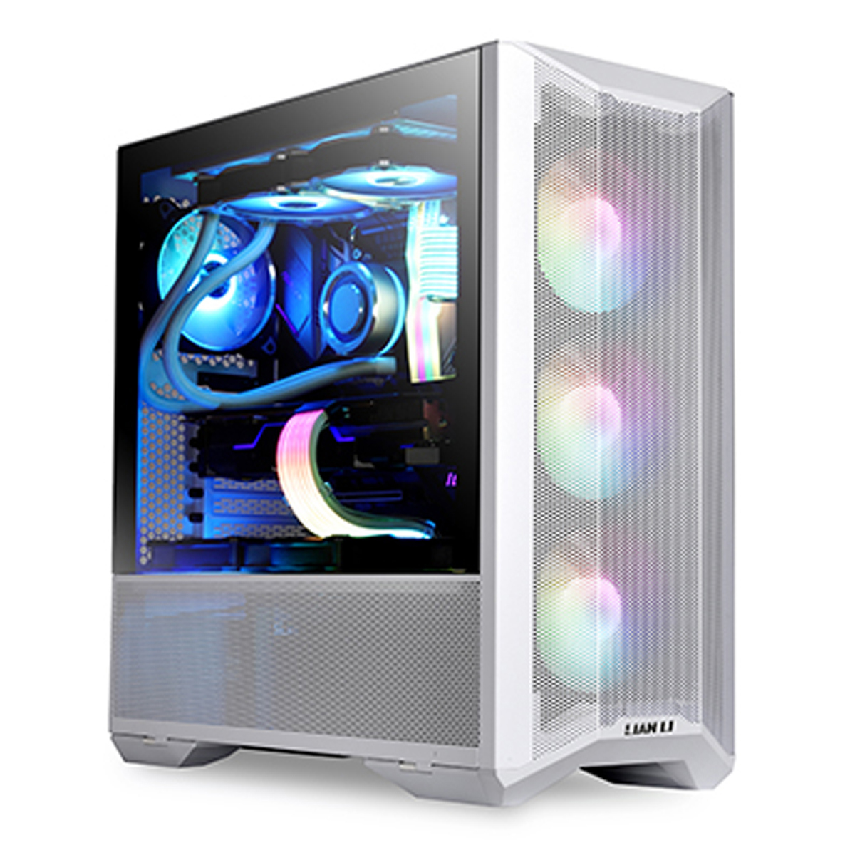 

Lian-Li LANCOOL II MESH RGB ATX Mid-Tower Case with Type-C Port, Snow