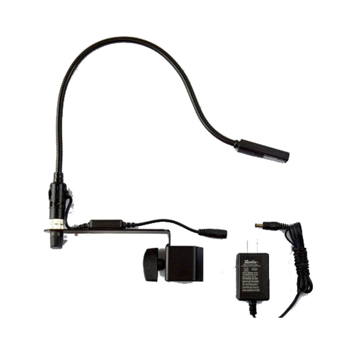 

Littlite 12" LED Gooseneck Music Stand Light, Arm/Touch Dimmer,Euro Power Supply