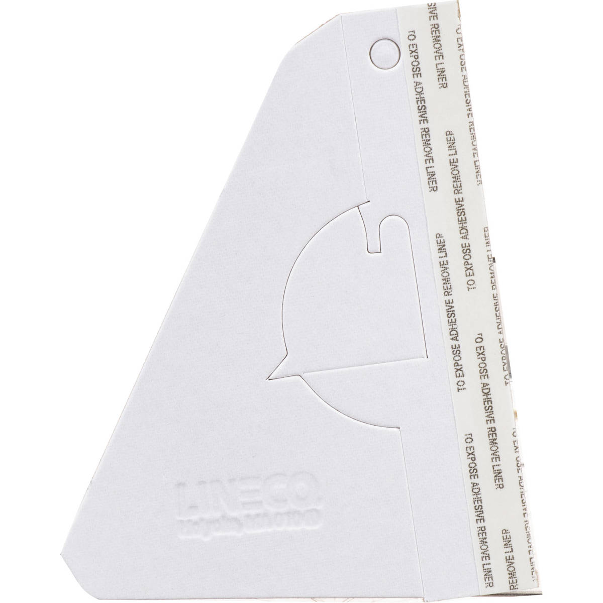 

Lineco L3281234 Single Wing Stick Easel Backs, 5", 25/Pkg, White