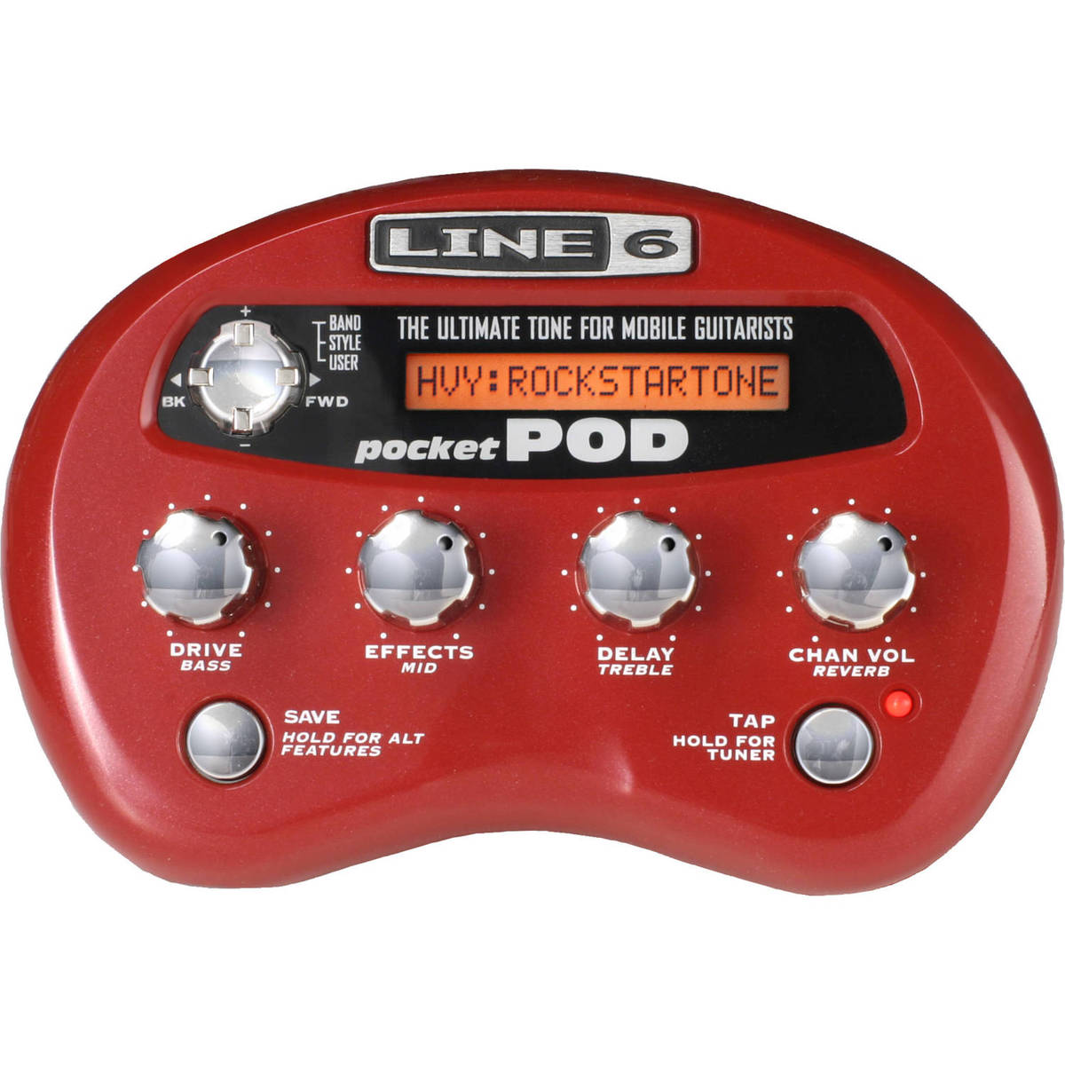 

Line 6 Pocket POD Battery-Powered Headphone/Mini Amp Modeler for Guitarists