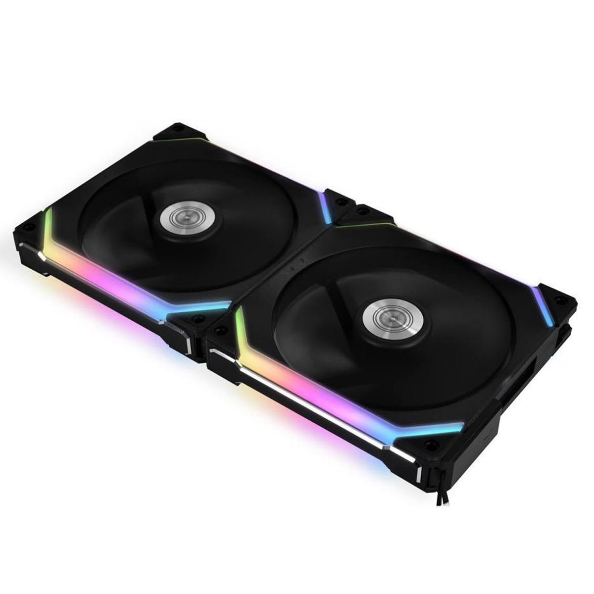 

Lian-Li UNI FAN SL140 Revolutionized Daisy-Chain 140mm ARGB Fan, Black, 2-Pack