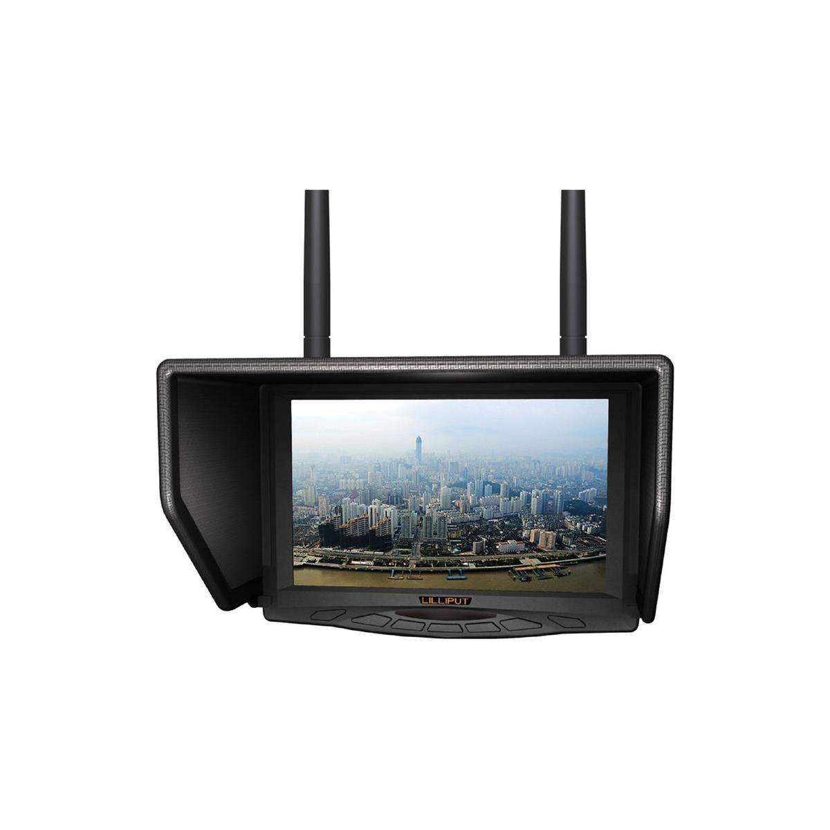 

Lilliput 329/DW 7" FPV LED Monitor with 5.8GHz Wireless Dual Receiver, 800x480
