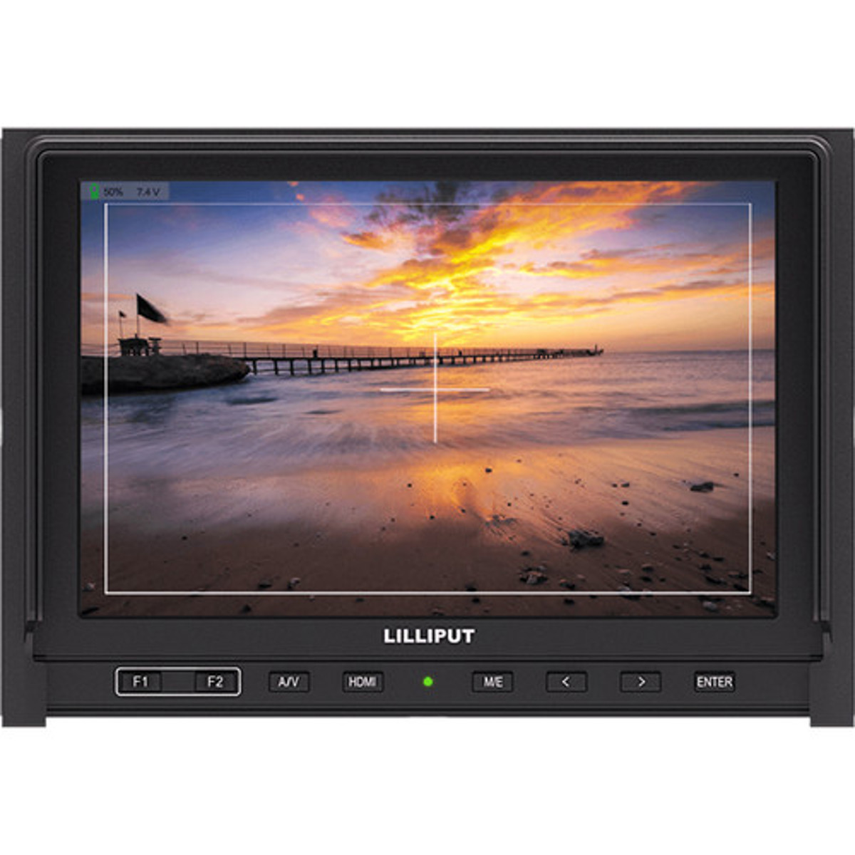 Photos - Camcorder Accessory Lilliput 339 7" IPS Camera-Top LED Monitor with Built in Battery, 1280x800 