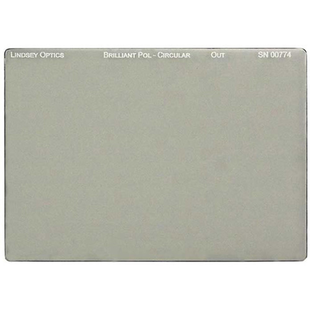 

Lindsey Optics 4x5.6" Brilliant-Pol Circular Polarizer Filter