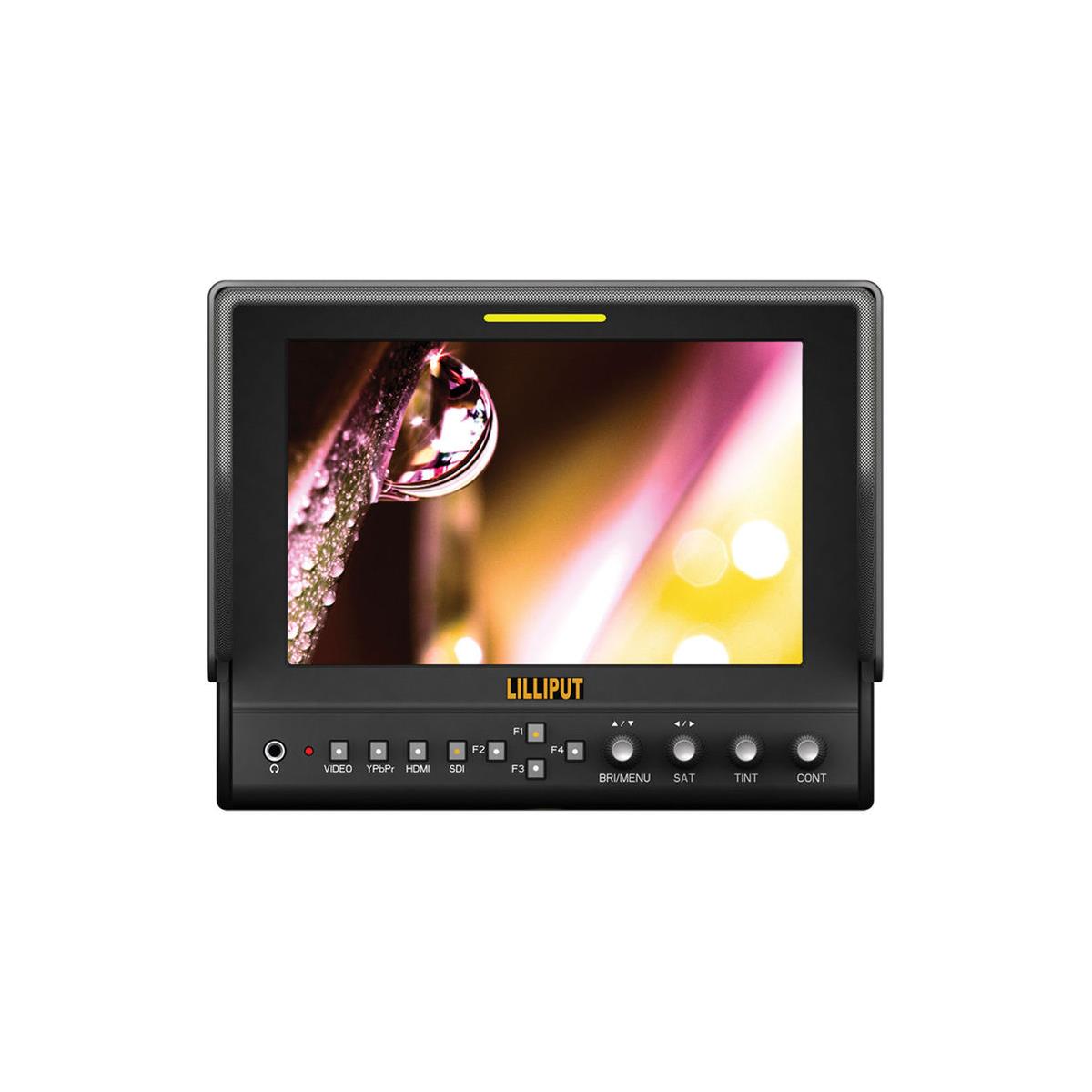 Photos - Camcorder Accessory Lilliput 663 7" Camera-Top HDMI LED Monitor, 1280x800 