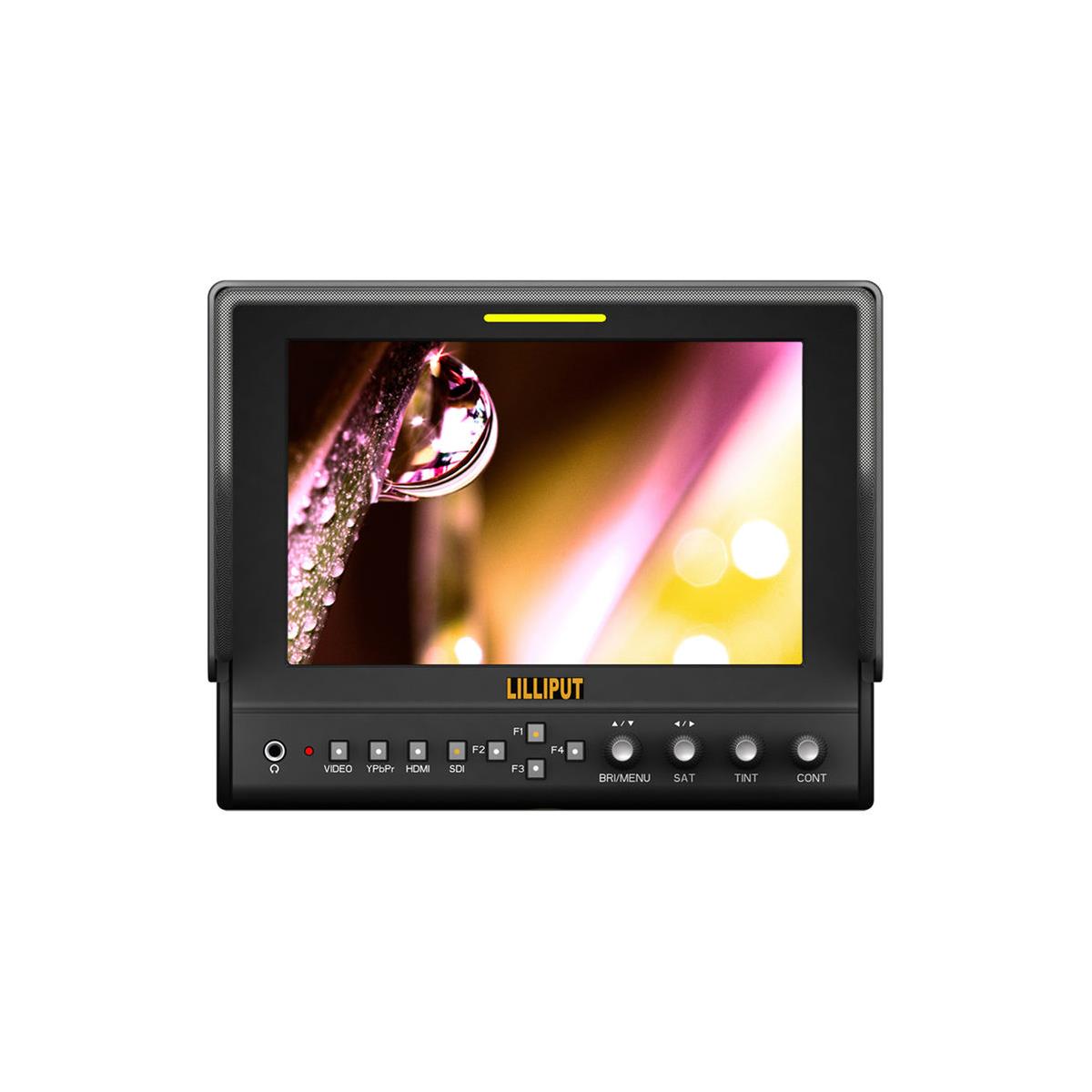 Photos - Camcorder Accessory Lilliput 663/O 7" Camera-Top LED Monitor, 1280x800, HDMI Input & Outpu 
