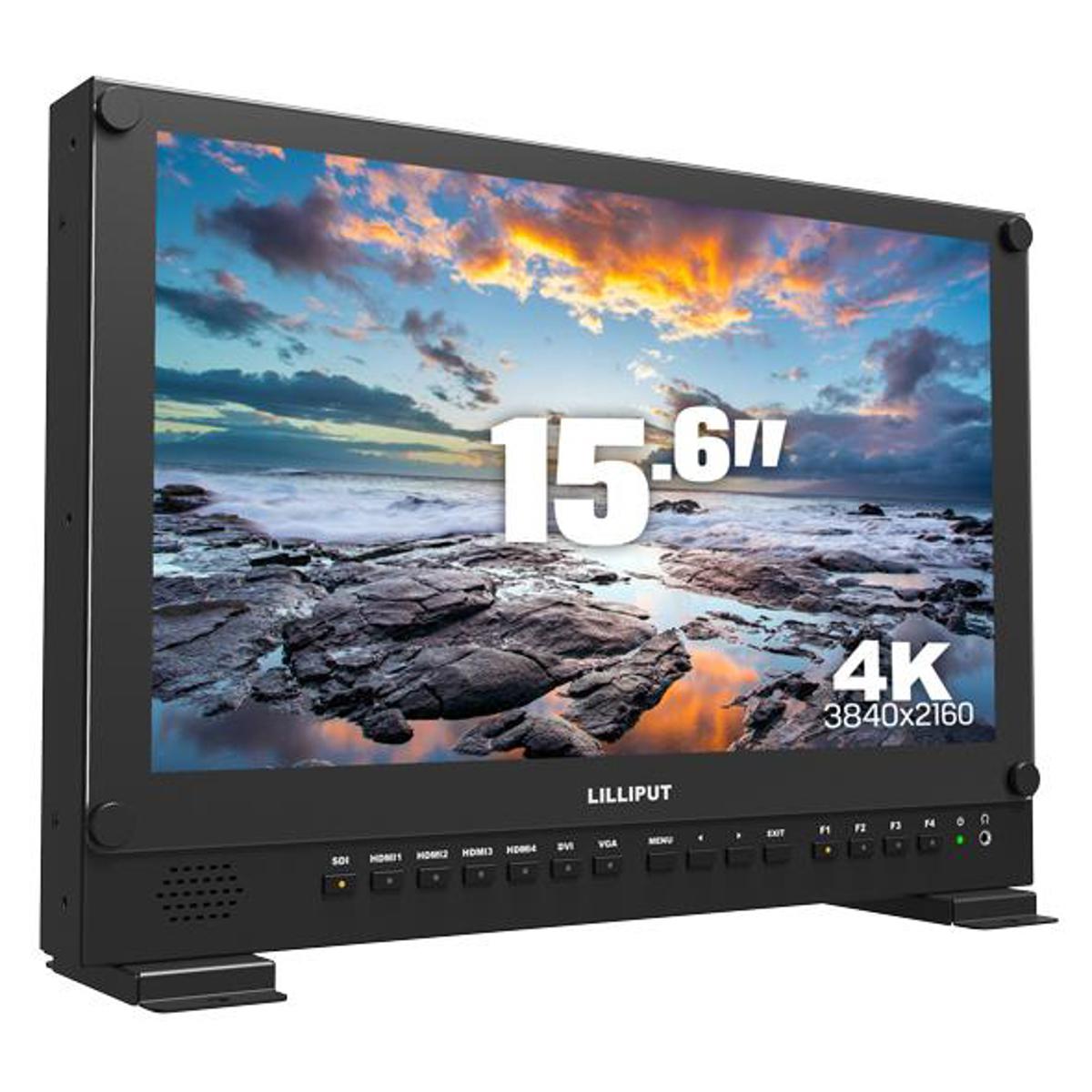 

Lilliput BM150-4K 15.6" 4K Carry-On Broadcast Monitor, Supports 4K HDMI & 3G-SDI