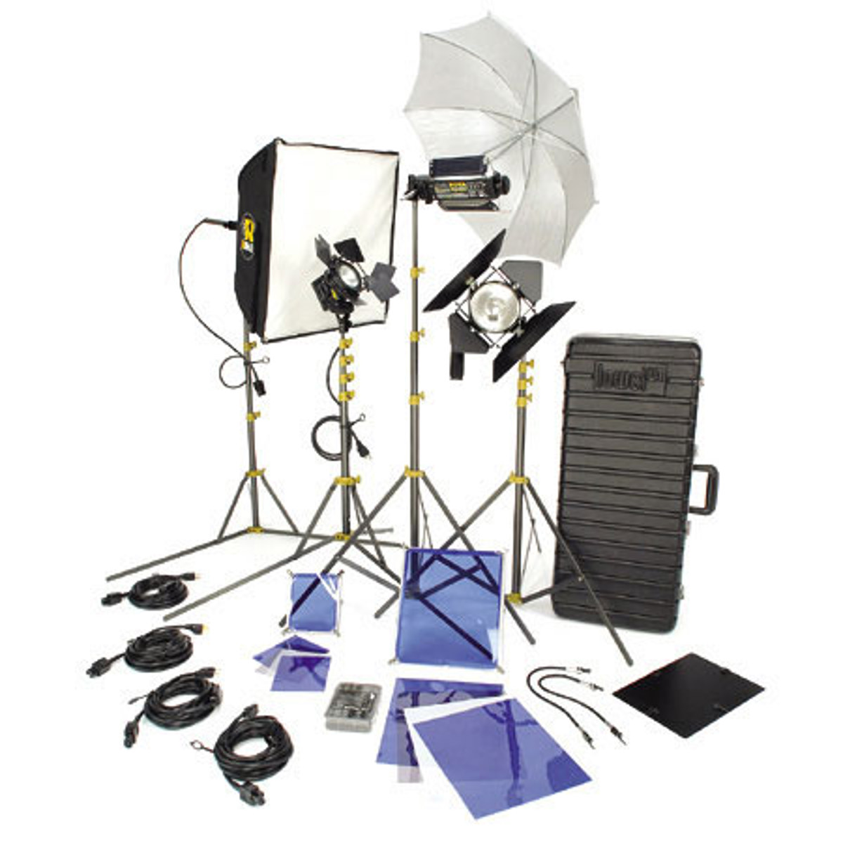 

Lowel DV9034Z DV Creator 55 Video Lighting Location Kit with TO-84Z Case