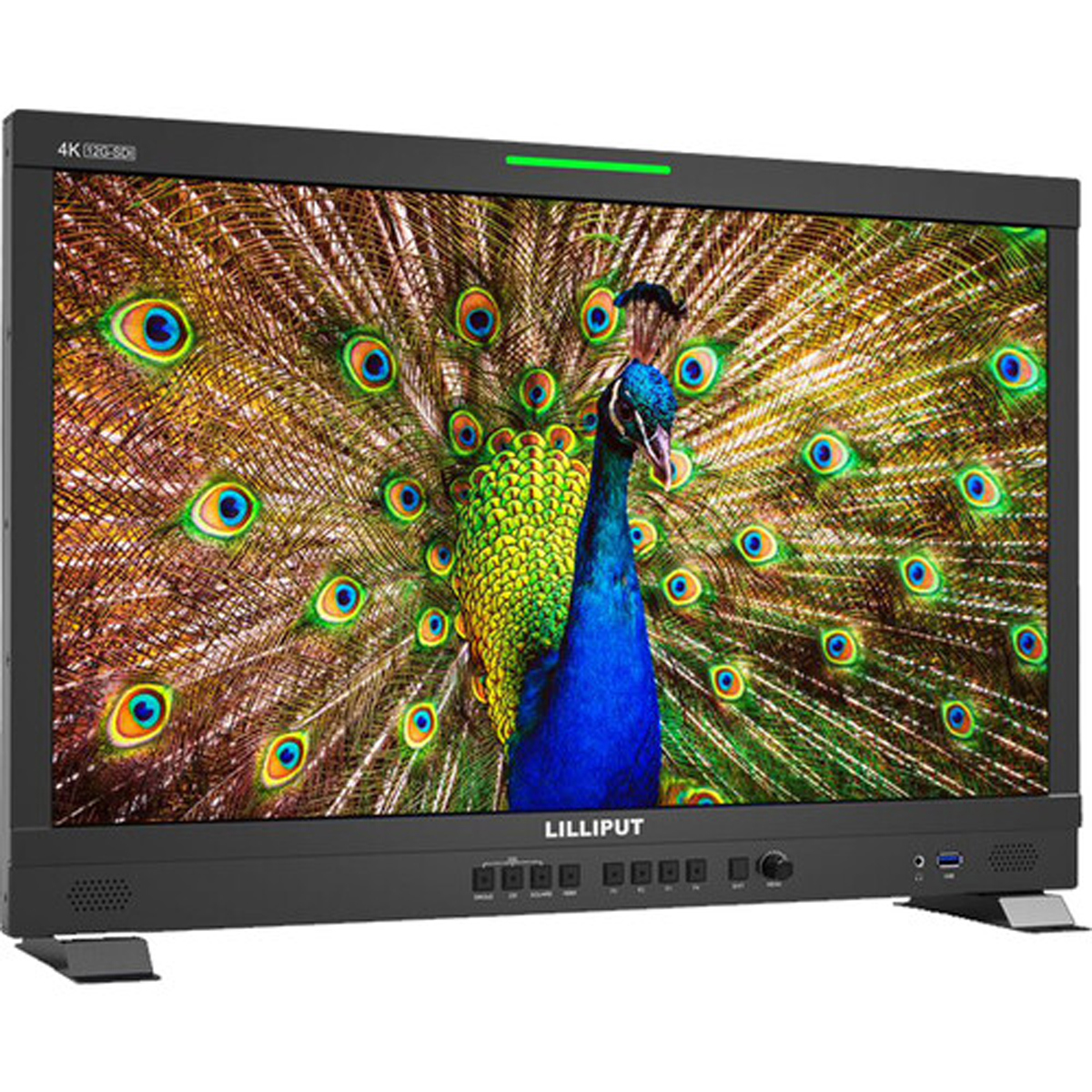 

Lilliput Q24 23.6" 16:9 4K UHD HDR Broadcast Studio Monitor with Gold Mount
