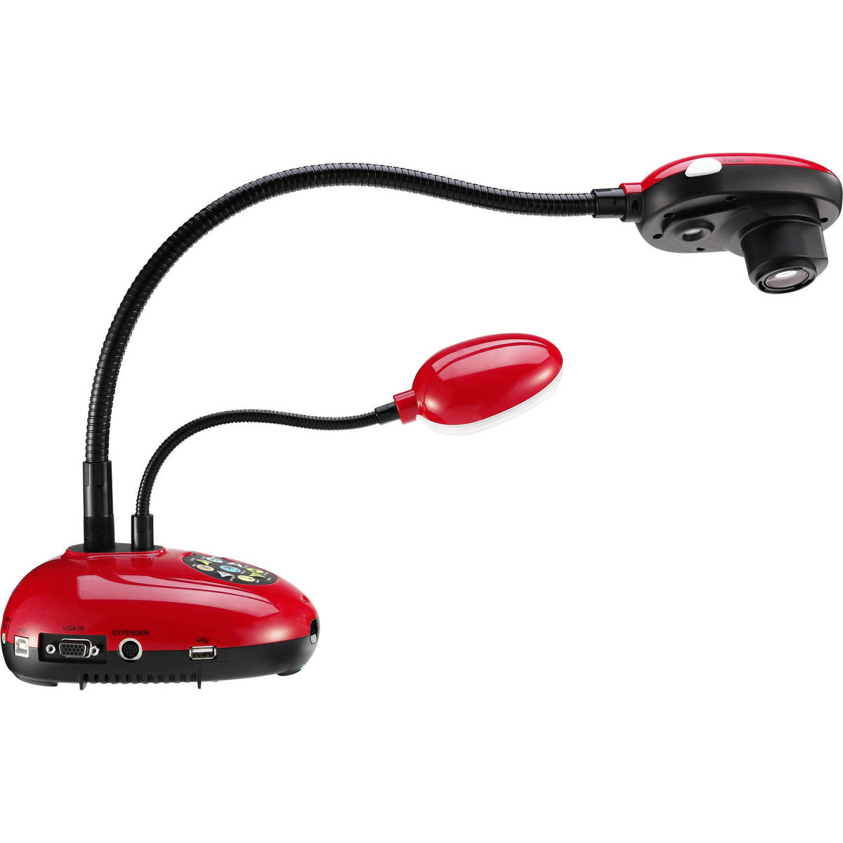 

Lumens DC193 3.25MP FHD VGA/HDMI Document Camera, Built-In Mic, 20x Zoom, Red