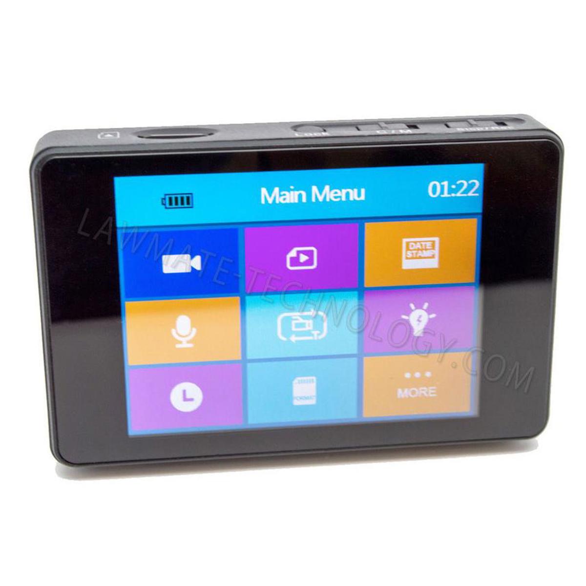 

Lawmate PV-500ECO2 3" Touchscreen Analog Portable DVR with Button Camera Set
