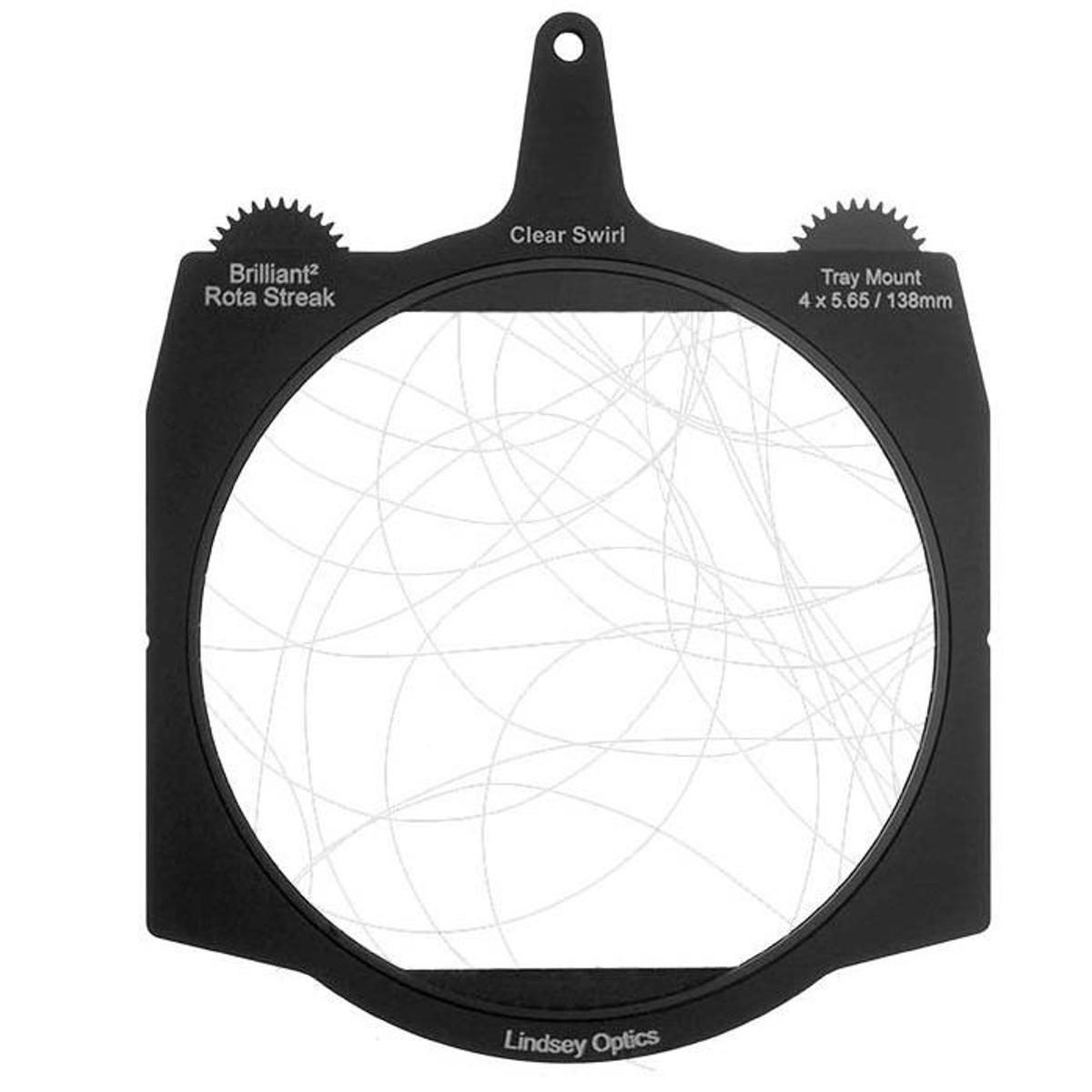 

Lindsey Optics 4x5.65" Brilliant2 Rota-Streak Filter, Swirl, Clear