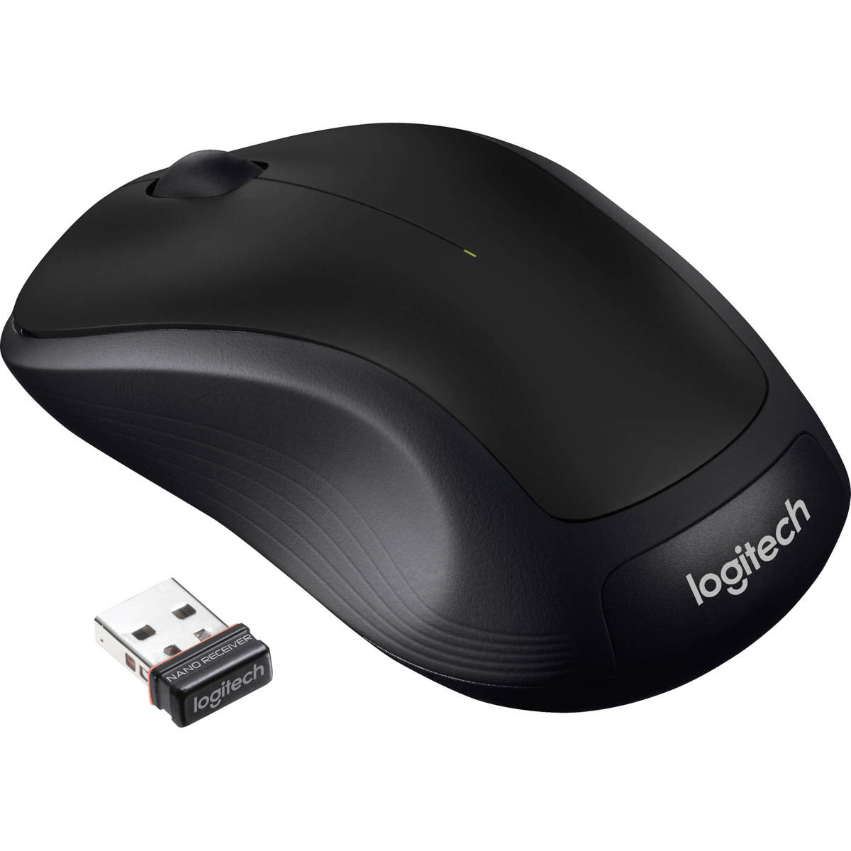 

Logitech M310 Full-Size Wireless Optical Mouse, Black