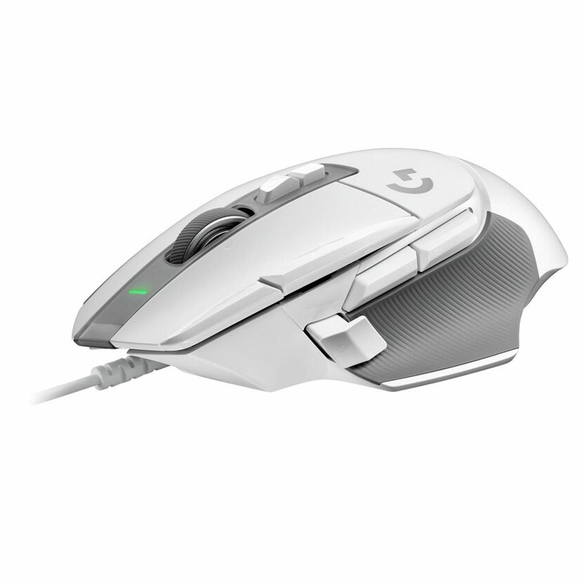 Проводная игровая мышь Logitech G502 X, белая #910-006144